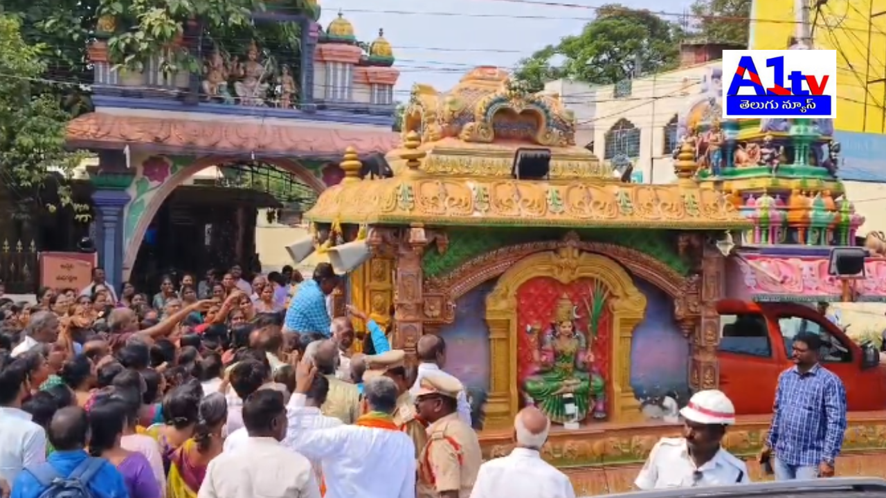The sacred Ayodhya Yantra Rath Yatra from Kanchi Peetham commenced from Tirumala, passing through major holy sites across Telugu states. Devotees gathered in large numbers at Warangal's Sri Rajarajeshwari Temple to witness the event and receive blessings.