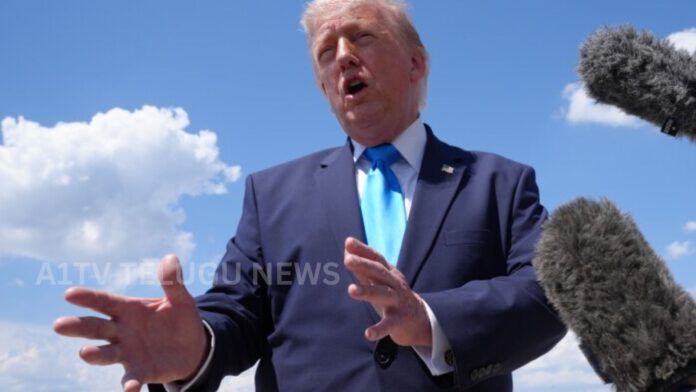 Donald Trump speaking about Israel politics and Benjamin Netanyahu during a public event